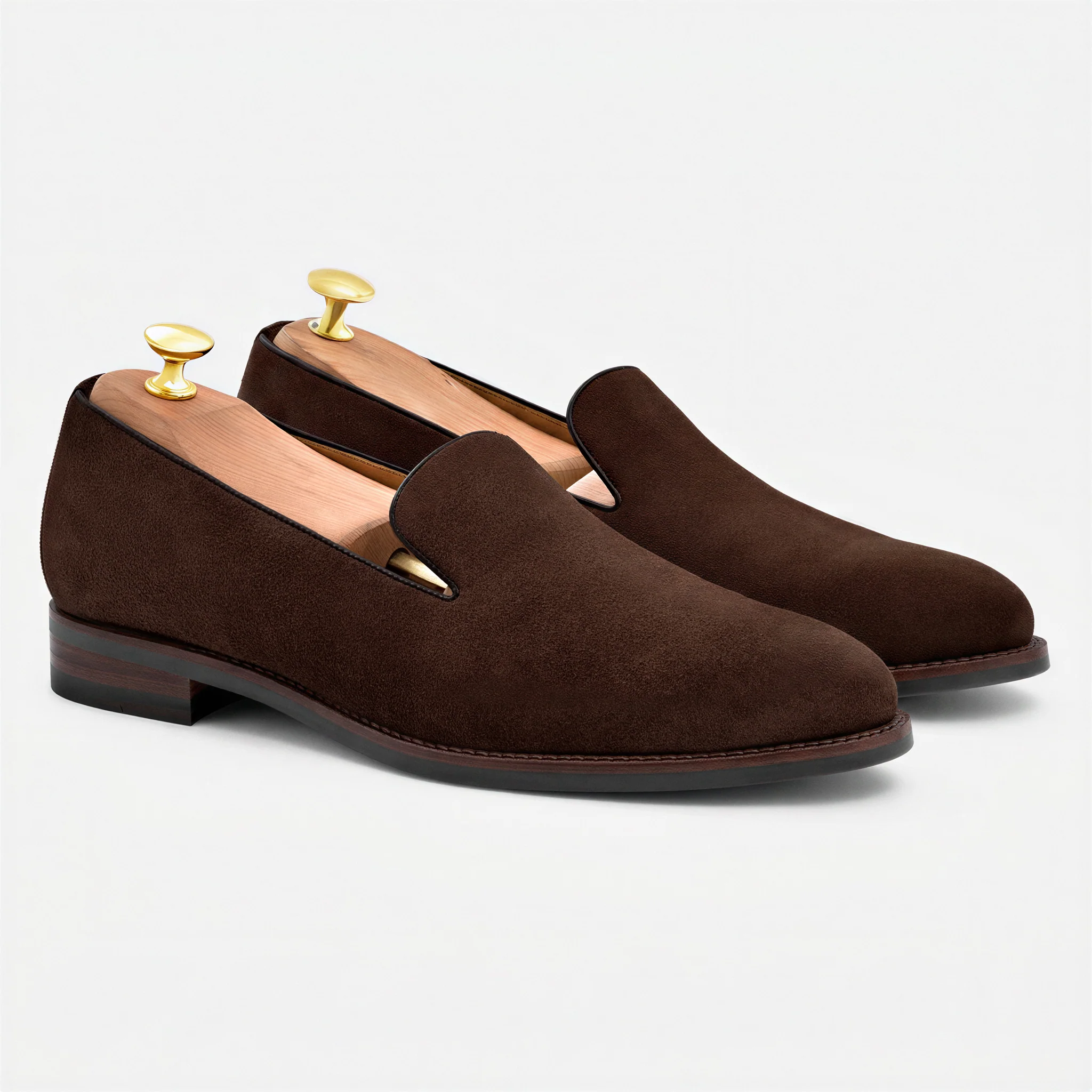 Langford Wholecut Loafers - Suede - Men's - Image 31
