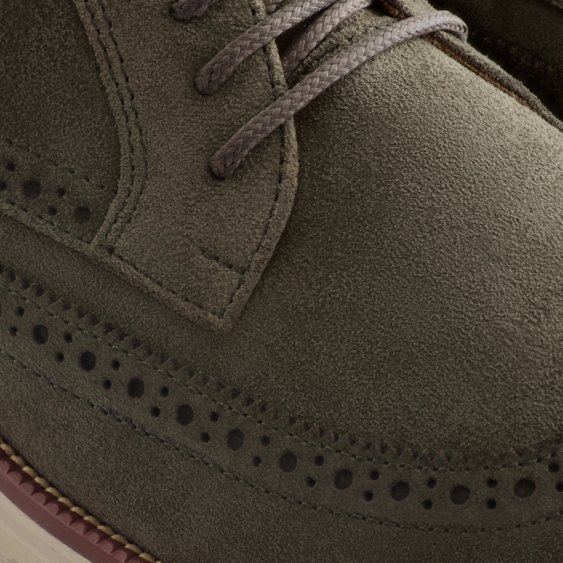 Redford Brogue Derbies - Suede - Men´s - Image 10